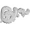 Ekena Millwork 12 3/8"W x 5 1/2"H x 1 3/8"P Jamie Onlay, Right ONL12X05X01JA-R - alternate 4